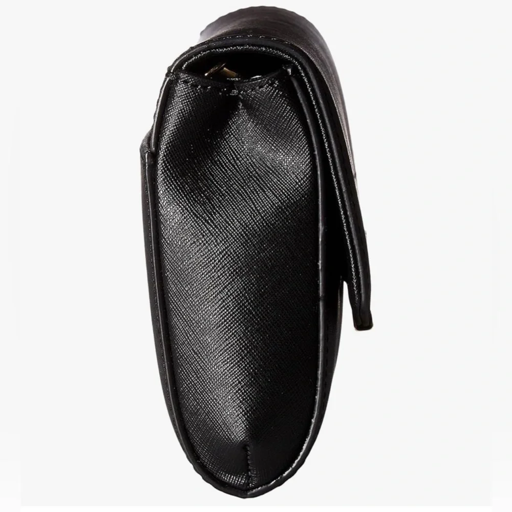 NEW Calvin Klein Cindy Saffiano Clutch Shoulder Bag β Black π€ - Picture 3 of 12